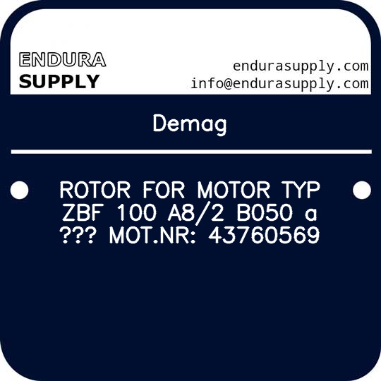 demag-rotor-for-motor-typ-zbf-100-a82-b050-a-motnr-43760569
