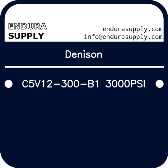 denison-c5v12-300-b1-3000psi