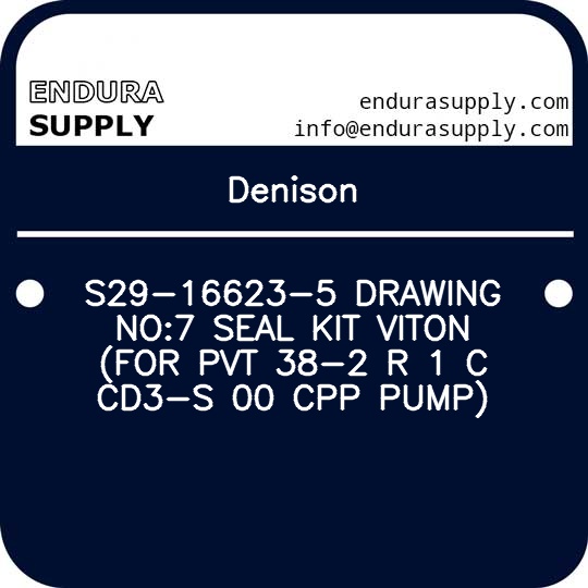 denison-s29-16623-5-drawing-no7-seal-kit-viton-for-pvt-38-2-r-1-c-cd3-s-00-cpp-pump