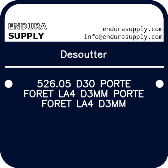 desoutter-52605-d30-porte-foret-la4-d3mm-porte-foret-la4-d3mm