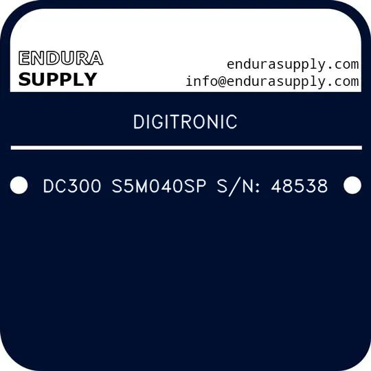 digitronic-dc300-s5m040sp-sn-48538