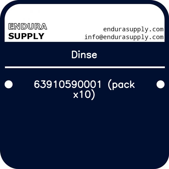 dinse-63910590001-pack-x10