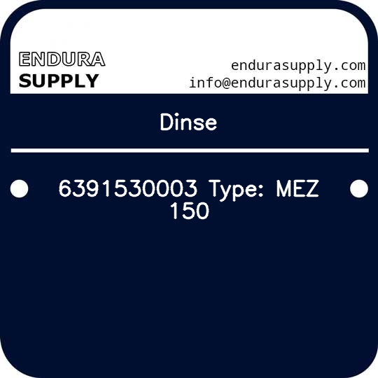 dinse-6391530003-type-mez-150