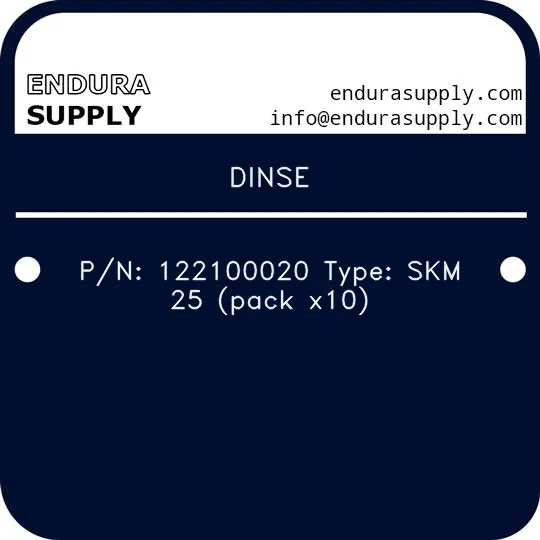 dinse-pn-122100020-type-skm-25-pack-x10