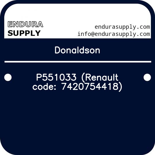 donaldson-p551033-renault-code-7420754418