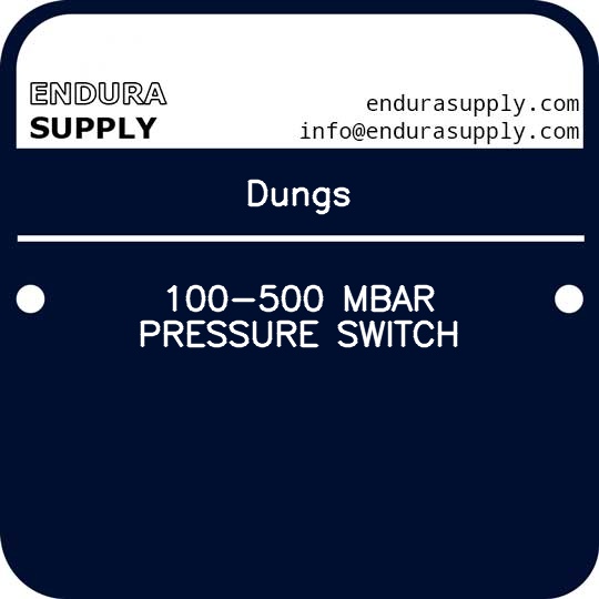 dungs-100-500-mbar-pressure-switch