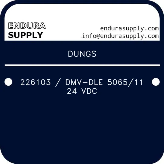 dungs-226103-dmv-dle-506511-24-vdc