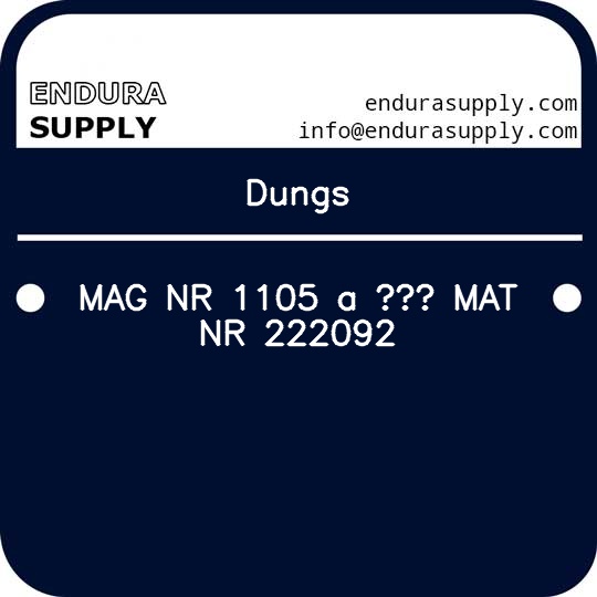 dungs-mag-nr-1105-a-mat-nr-222092