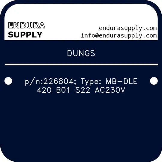 dungs-pn226804-type-mb-dle-420-b01-s22-ac230v