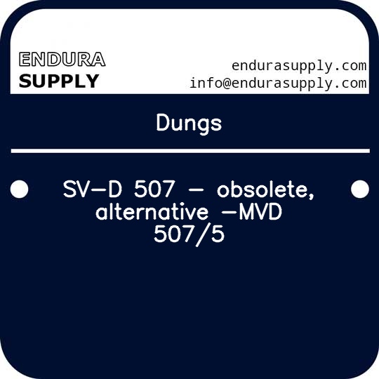 dungs-sv-d-507-obsolete-alternative-mvd-5075