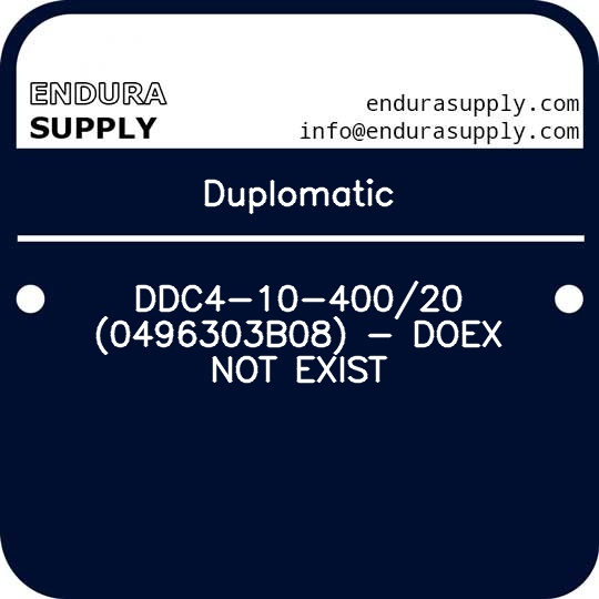 duplomatic-ddc4-10-40020-0496303b08-doex-not-exist