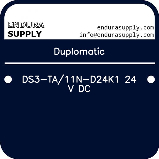 duplomatic-ds3-ta11n-d24k1-24-v-dc