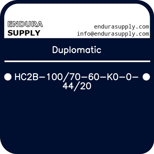 duplomatic-hc2b-10070-60-k0-0-4420