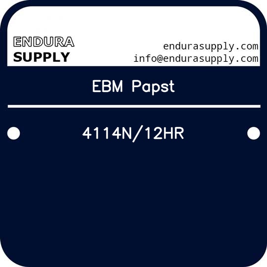 ebm-papst-4114n12hr