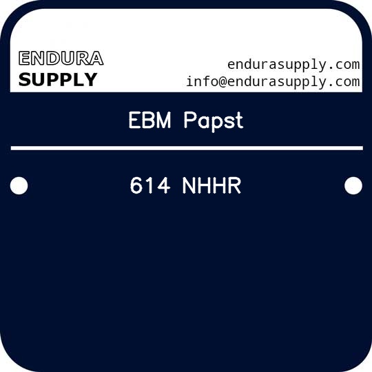 ebm-papst-614-nhhr
