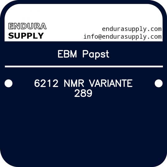 ebm-papst-6212-nmr-variante-289