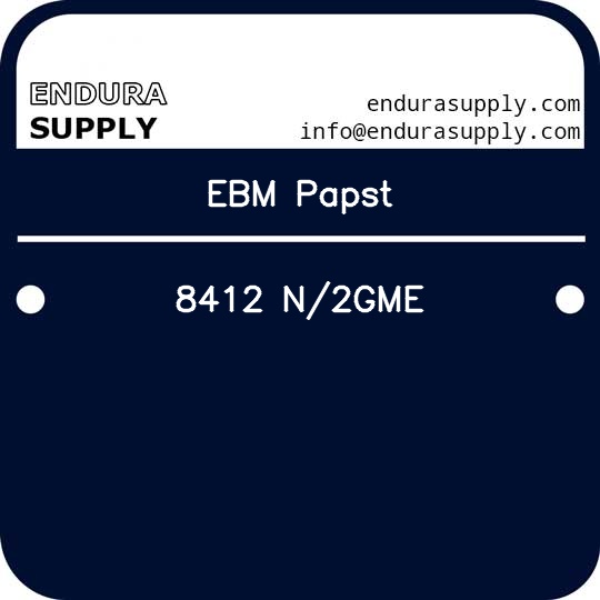 ebm-papst-8412-n2gme