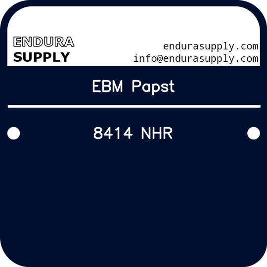 ebm-papst-8414-nhr