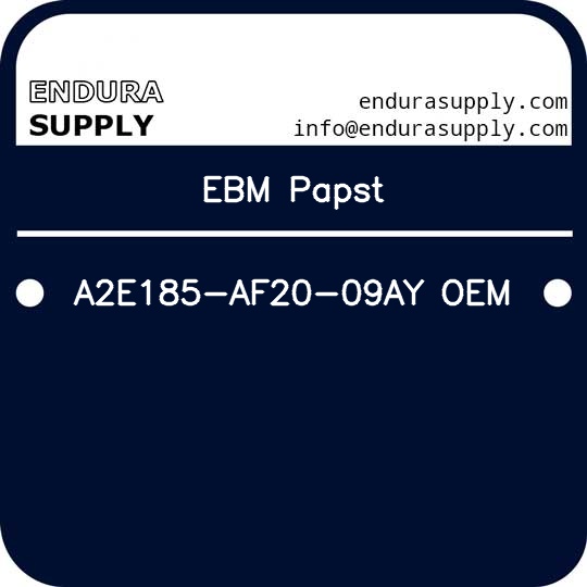 ebm-papst-a2e185-af20-09ay-oem