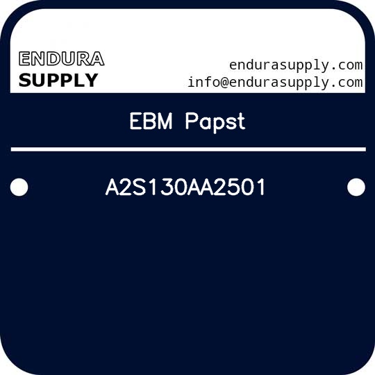 ebm-papst-a2s130aa2501