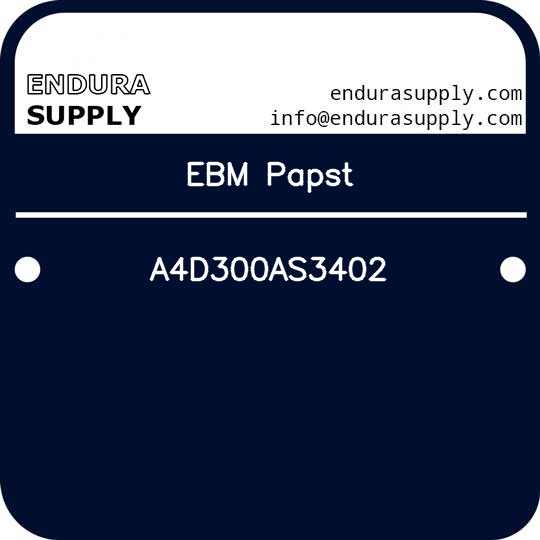 ebm-papst-a4d300as3402