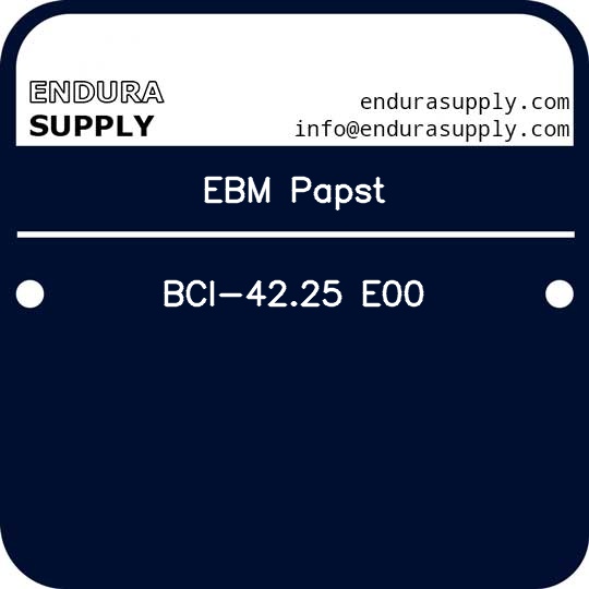 ebm-papst-bci-4225-e00