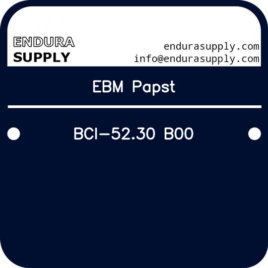 ebm-papst-bci-5230-b00