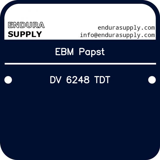 ebm-papst-dv-6248-tdt