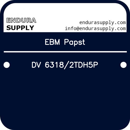 ebm-papst-dv-63182tdh5p