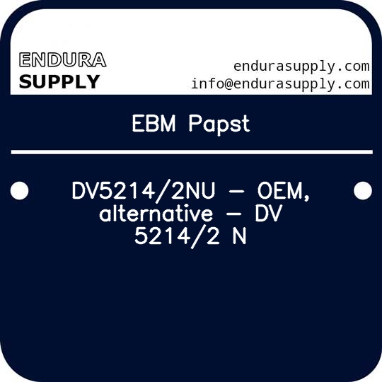 ebm-papst-dv52142nu-oem-alternative-dv-52142-n