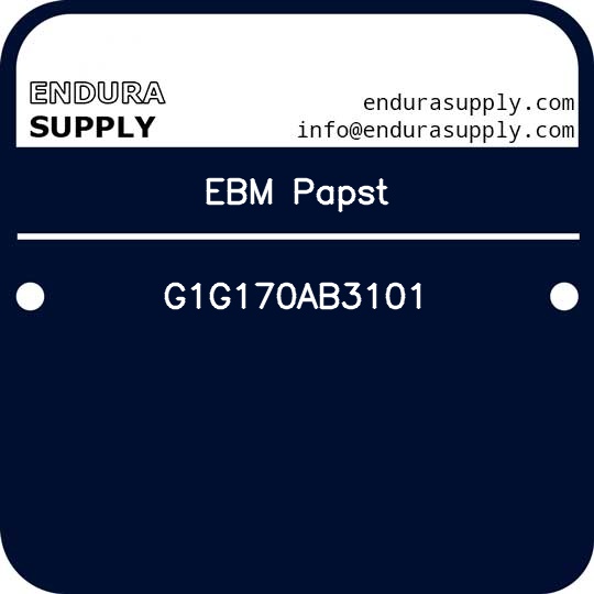 ebm-papst-g1g170ab3101
