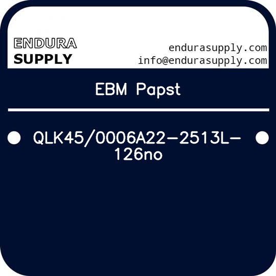 ebm-papst-qlk450006a22-2513l-126no