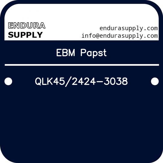 ebm-papst-qlk452424-3038
