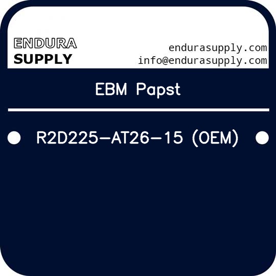 ebm-papst-r2d225-at26-15-oem