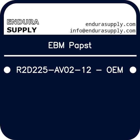 ebm-papst-r2d225-av02-12-oem