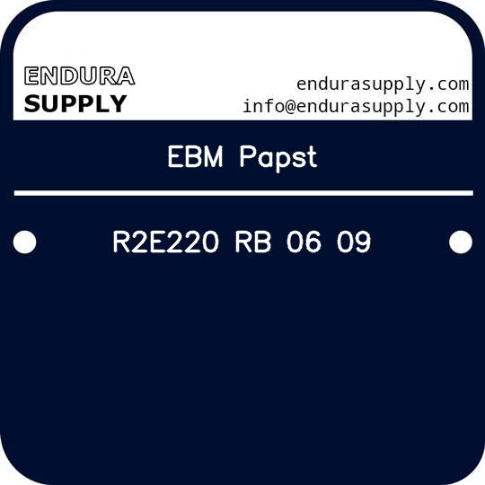 ebm-papst-r2e220-rb-06-09