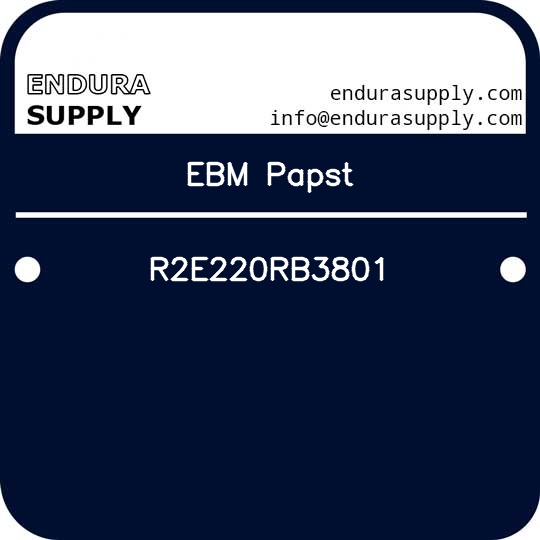 ebm-papst-r2e220rb3801