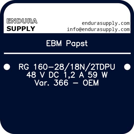 ebm-papst-rg-160-2818n2tdpu-48-v-dc-12-a-59-w-var-366-oem
