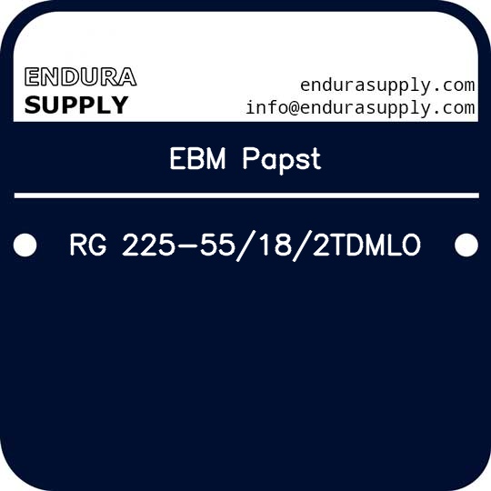ebm-papst-rg-225-55182tdmlo