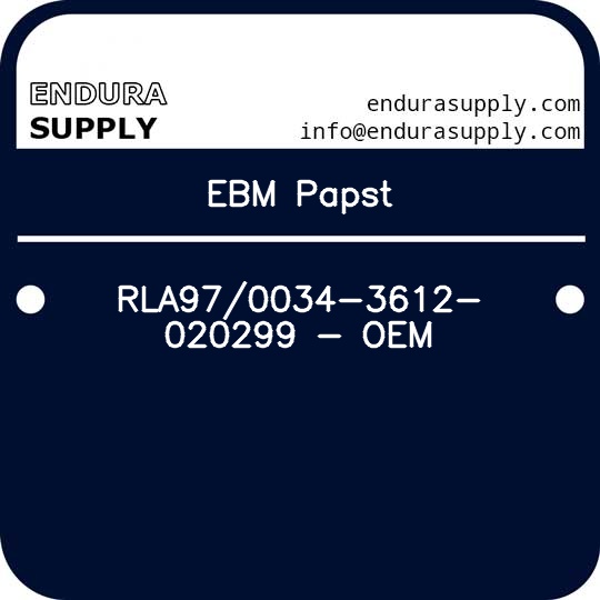 ebm-papst-rla970034-3612-020299-oem