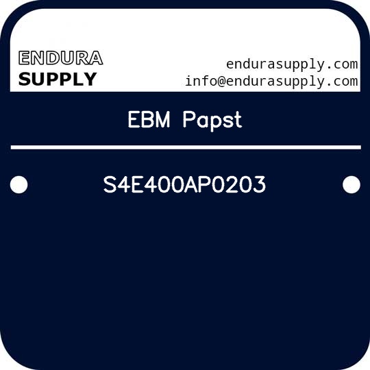 ebm-papst-s4e400ap0203