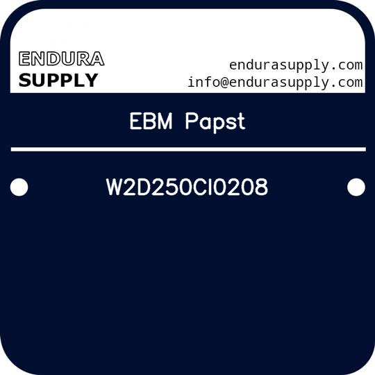 ebm-papst-w2d250ci0208
