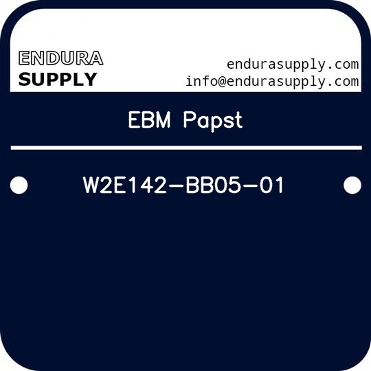 ebm-papst-w2e142-bb05-01