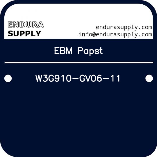 ebm-papst-w3g910-gv06-11
