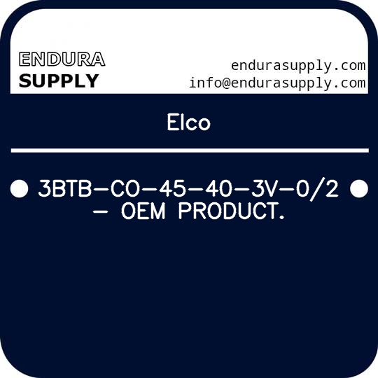 elco-3btb-co-45-40-3v-02-oem-product