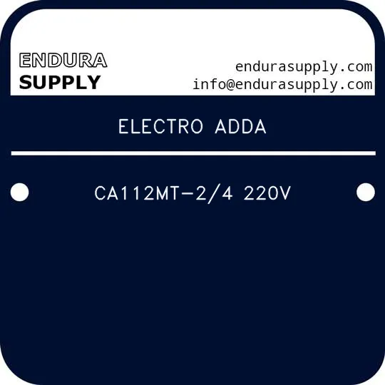 electro-adda-ca112mt-24-220v
