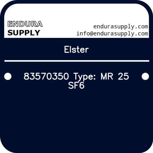 elster-83570350-type-mr-25-sf6