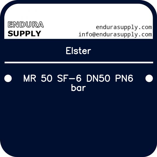 elster-mr-50-sf-6-dn50-pn6-bar