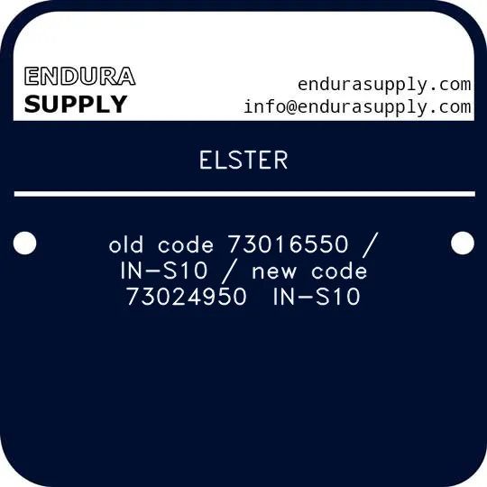 elster-old-code-73016550-in-s10-new-code-73024950-in-s10