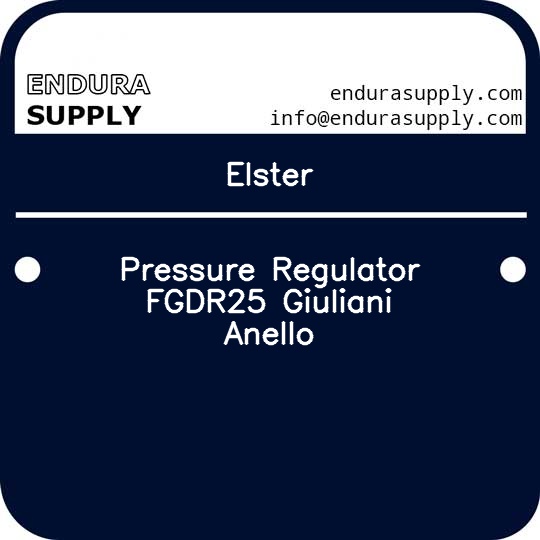 elster-pressure-regulator-fgdr25-giuliani-anello